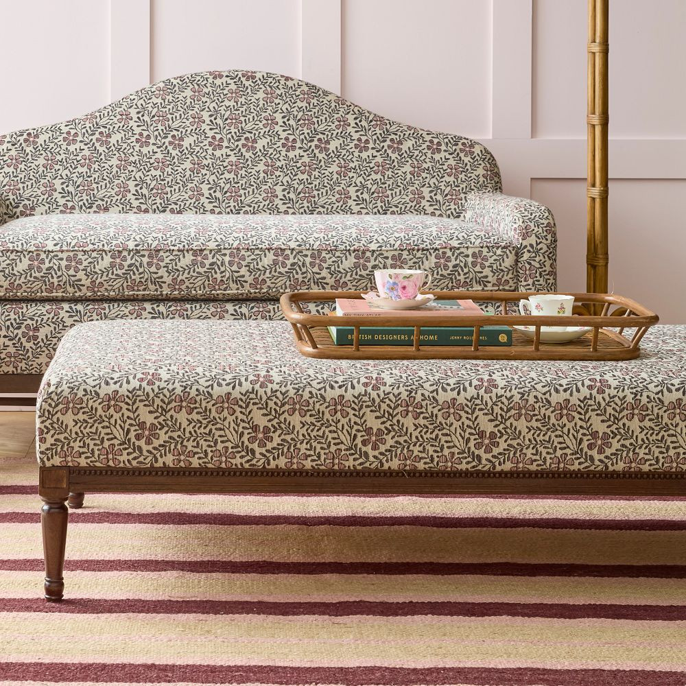 Imogen Upholstered Ottoman | GreenRow