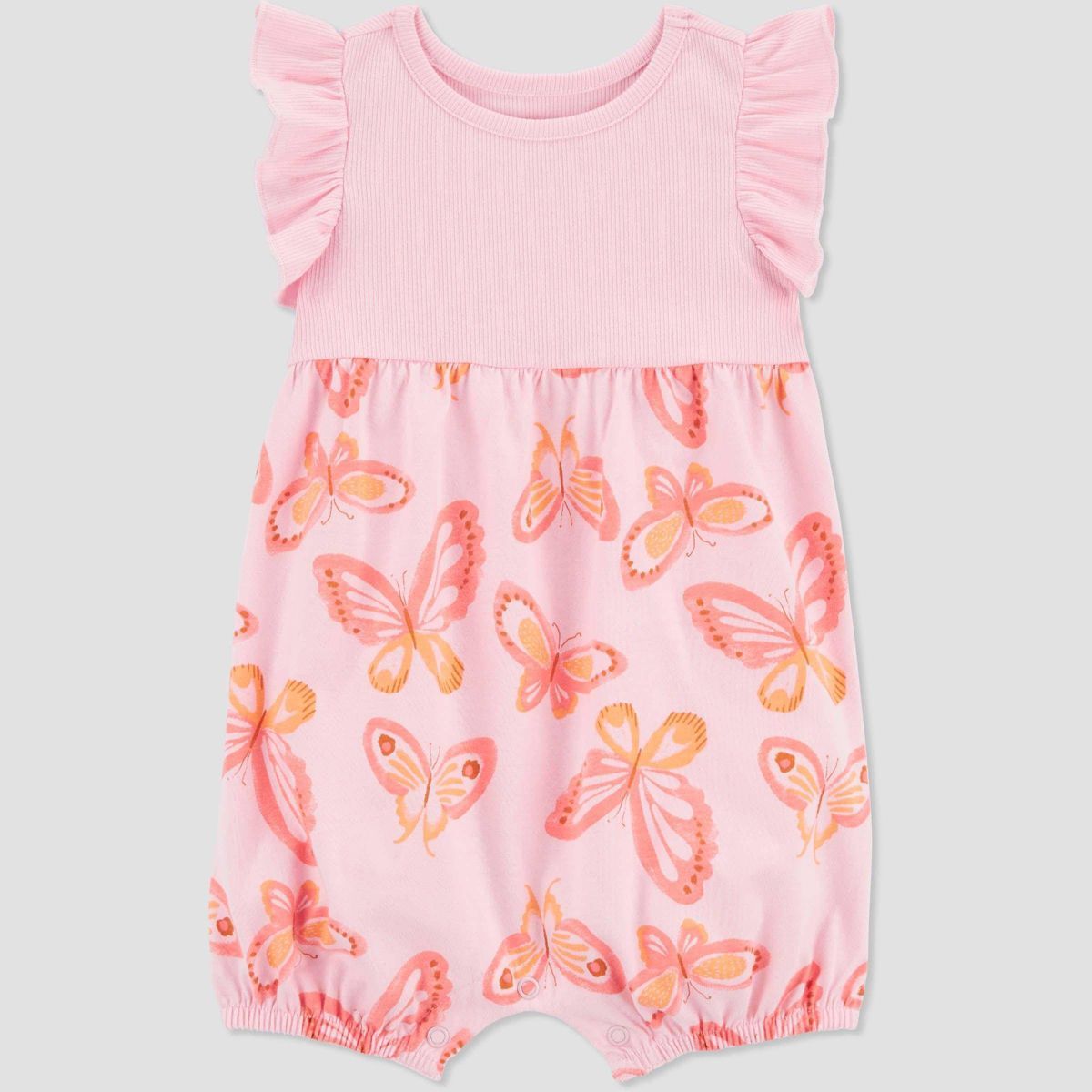 Carter's Just One You® Baby Girls' Butterfly Romper - Pink | Target