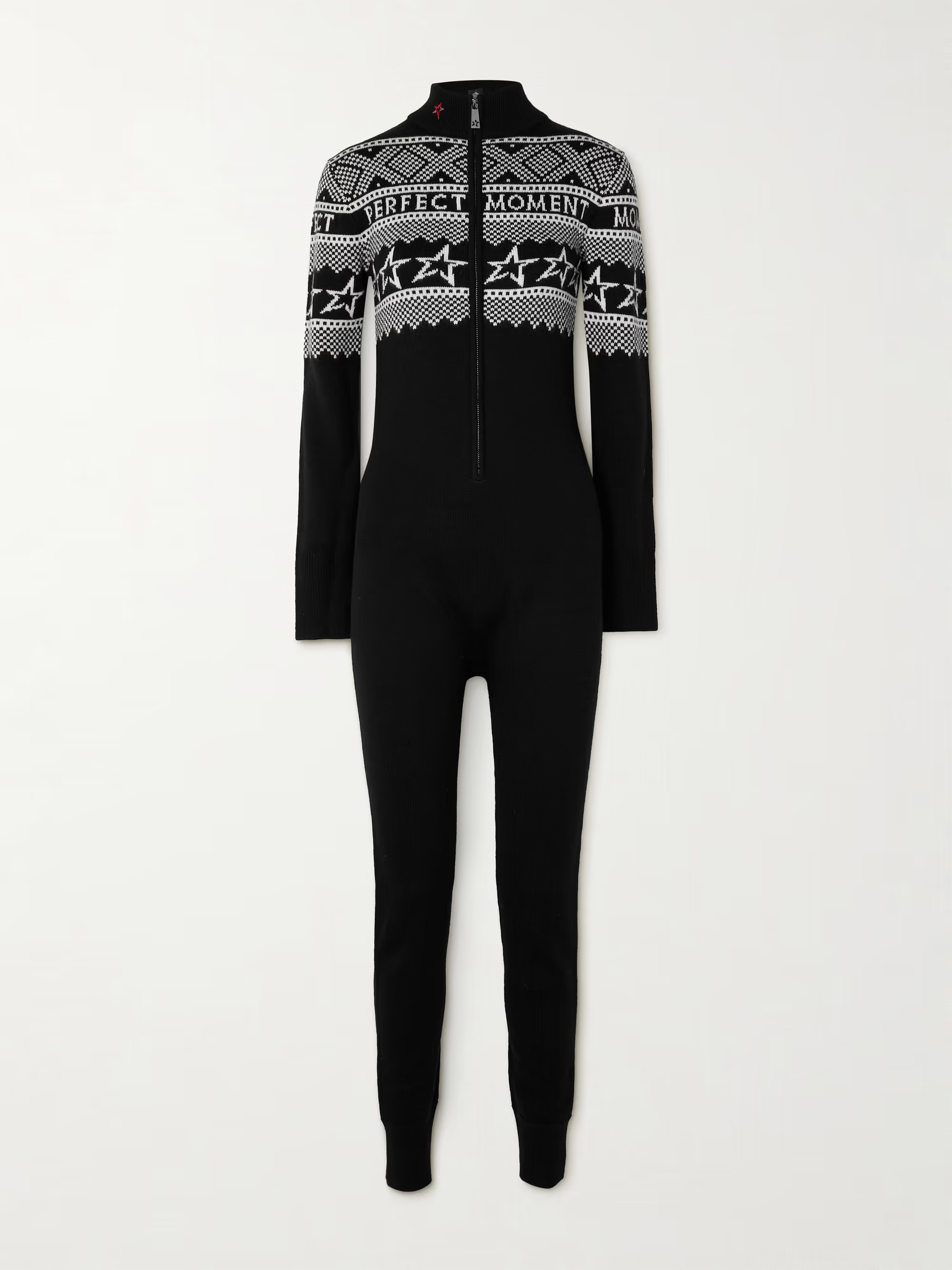 Intarsia merino wool turtleneck jumpsuit | NET-A-PORTER (US)