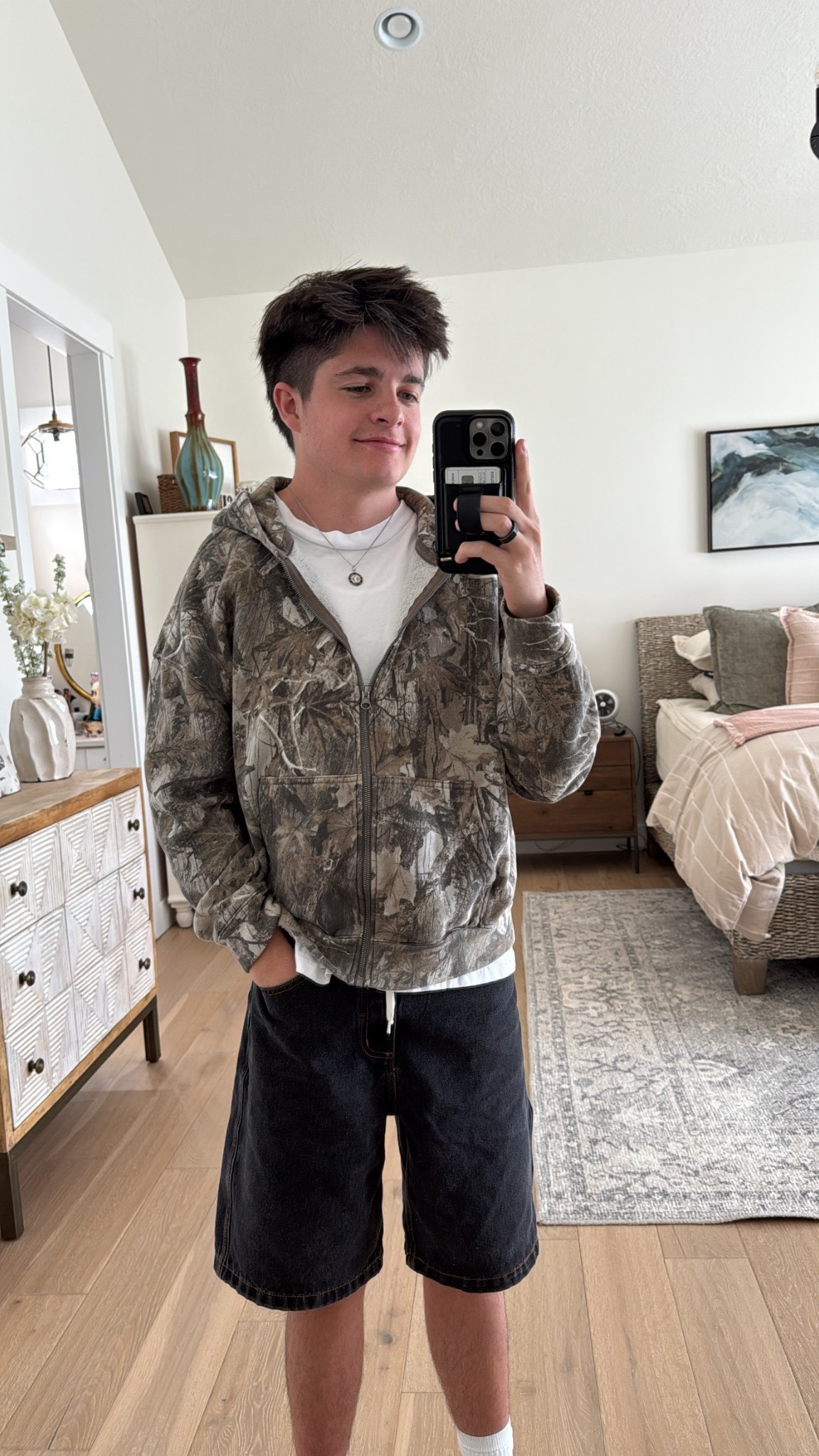 I got this camo zip up from Hollister a year or two ago, but I found a similar one that I linked below! 

#LTKSeasonal #LTKMens #LTKStyleTip