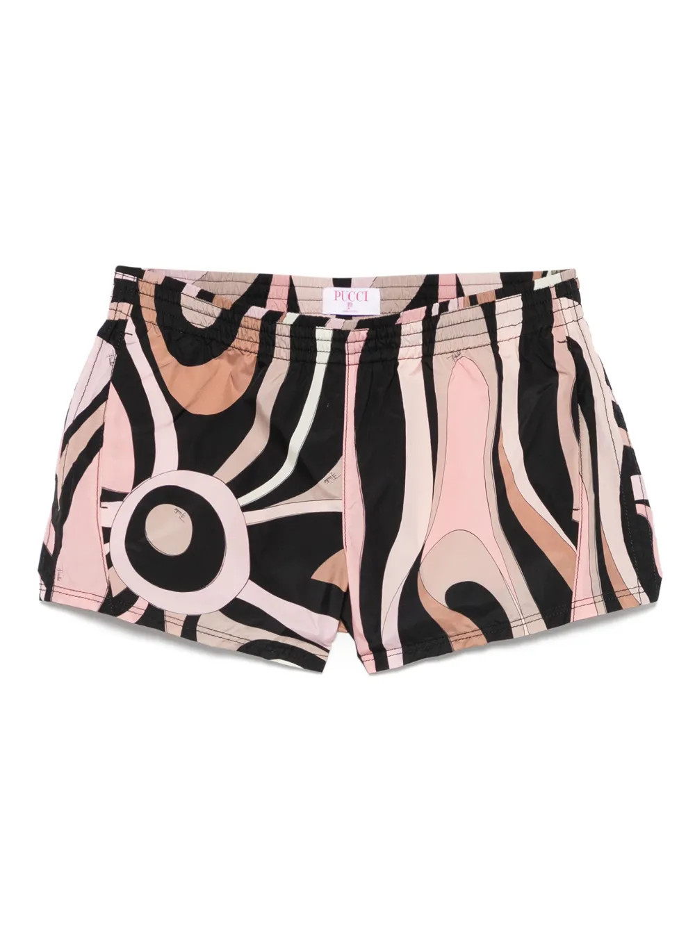 PUCCI Orchidee-print shorts - Pink | Farfetch Global