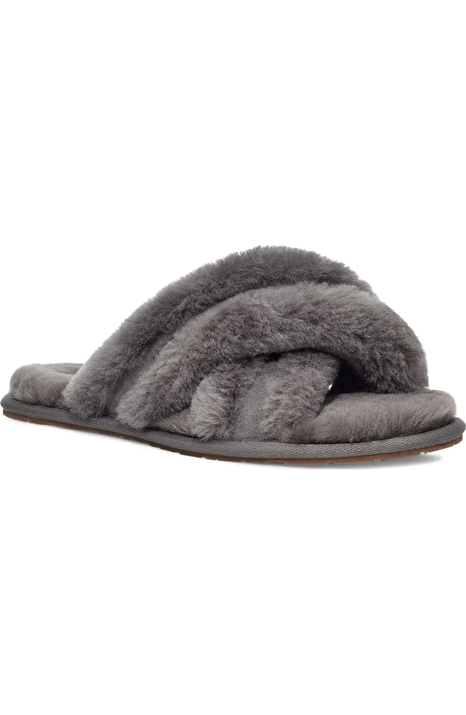 Scuffita Genuine Shearling Slide Slipper (Women) | Nordstrom