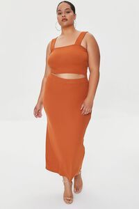 Plus Size Crop Top & Maxi Skirt Set | Forever 21 | Forever 21 (US)