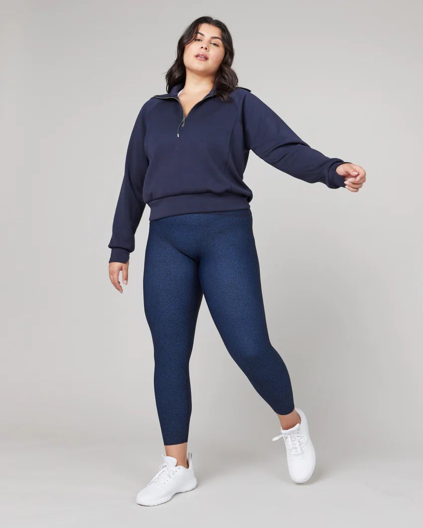 Booty Boost® Active Floral Squiggle 7/8 Leggings | Spanx