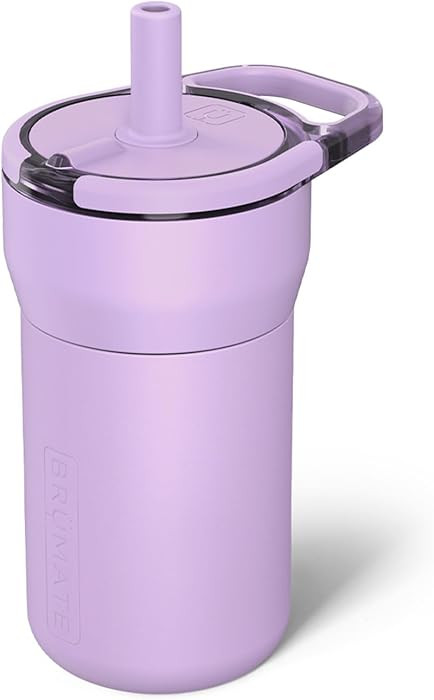 BrüMate Leap 12oz 100% Leakproof Kids Tumbler with Handle and Silicone Soft Straw | Durable Drop... | Amazon (US)