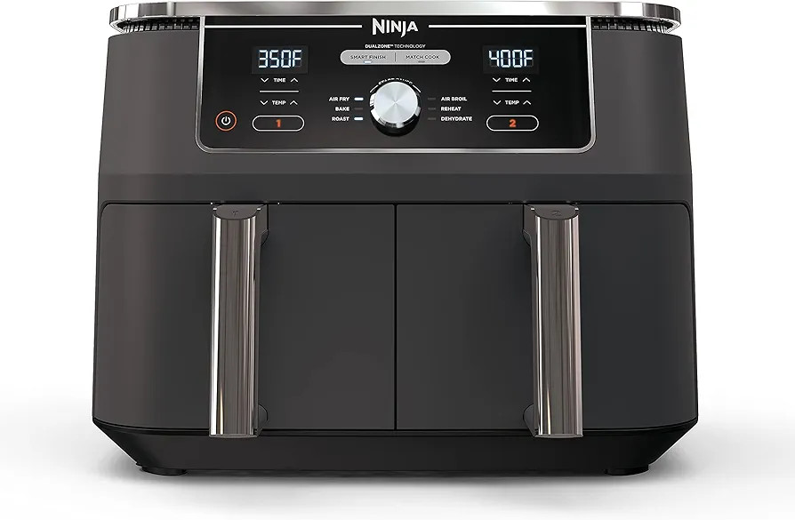 Ninja DZ401 Foodi 10 Quart 6-in-1 DualZone XL 2-Basket Air Fryer with 2 Independent Frying Basket... | Amazon (US)