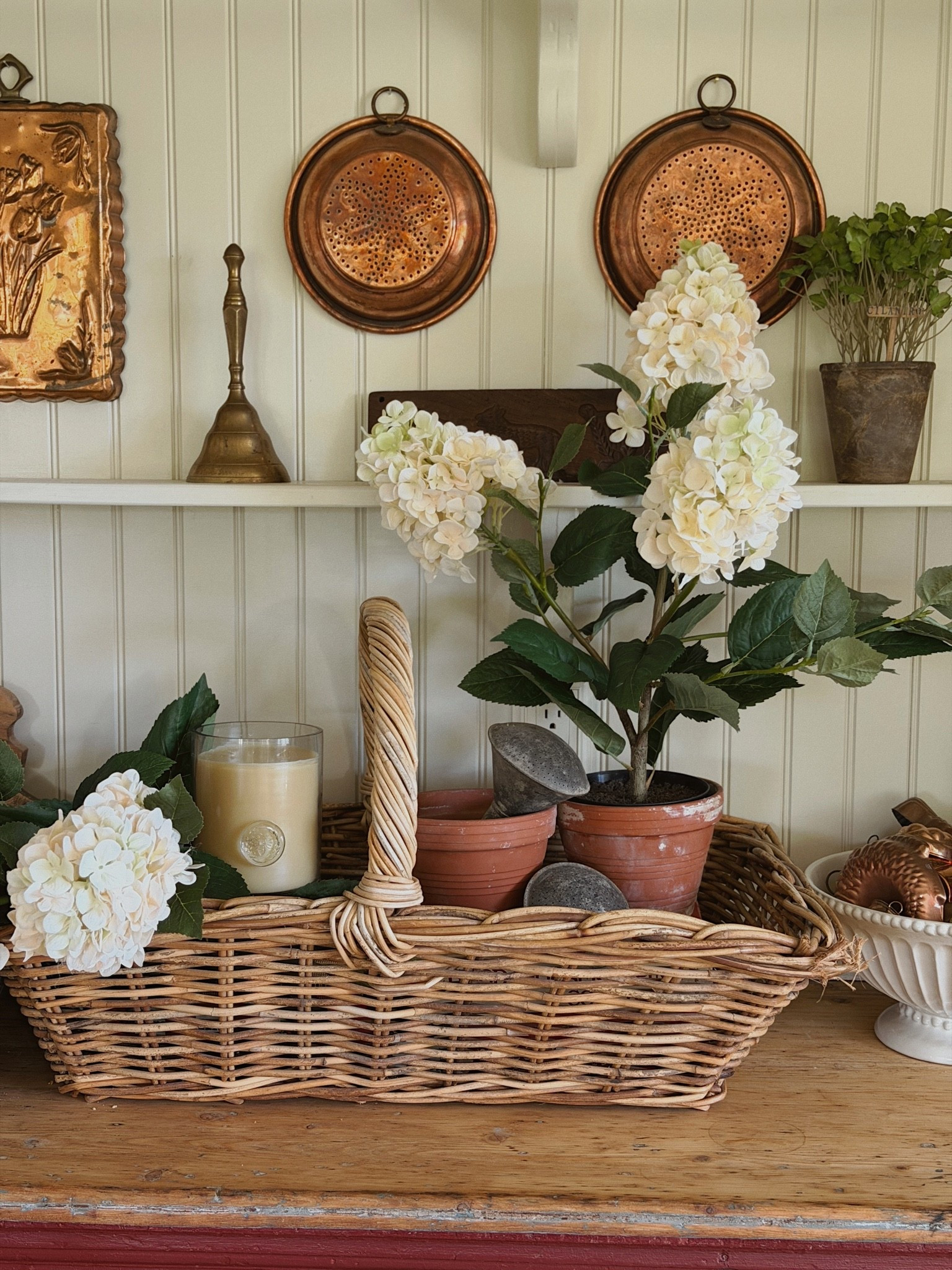 Potted hydrangeas and cozy cottage glass stamped candles both on major clearance right now!!!

#LTKHome #LTKSeasonal #LTKSaleAlert