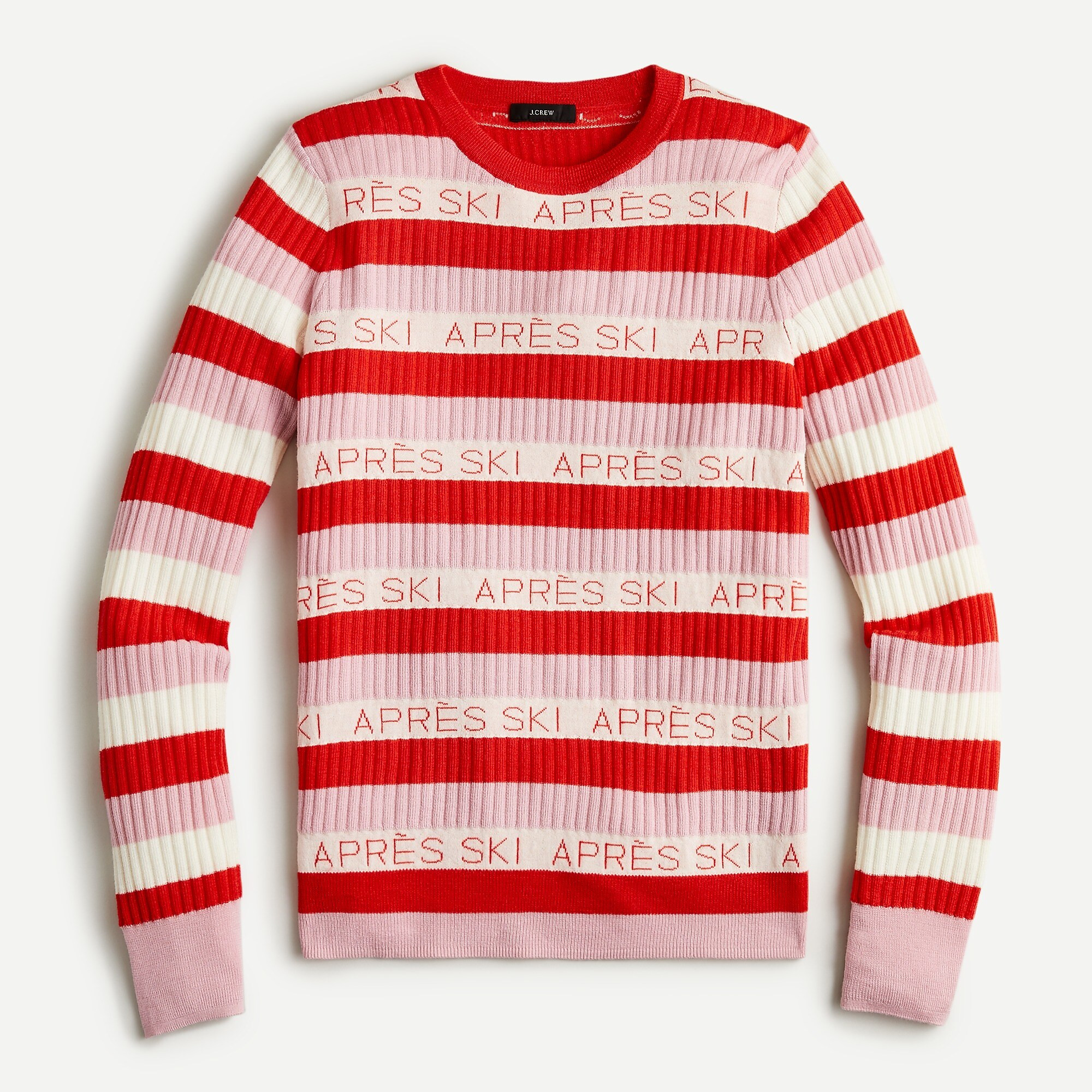 Après-ski ribbed Margot sweater | J. Crew US