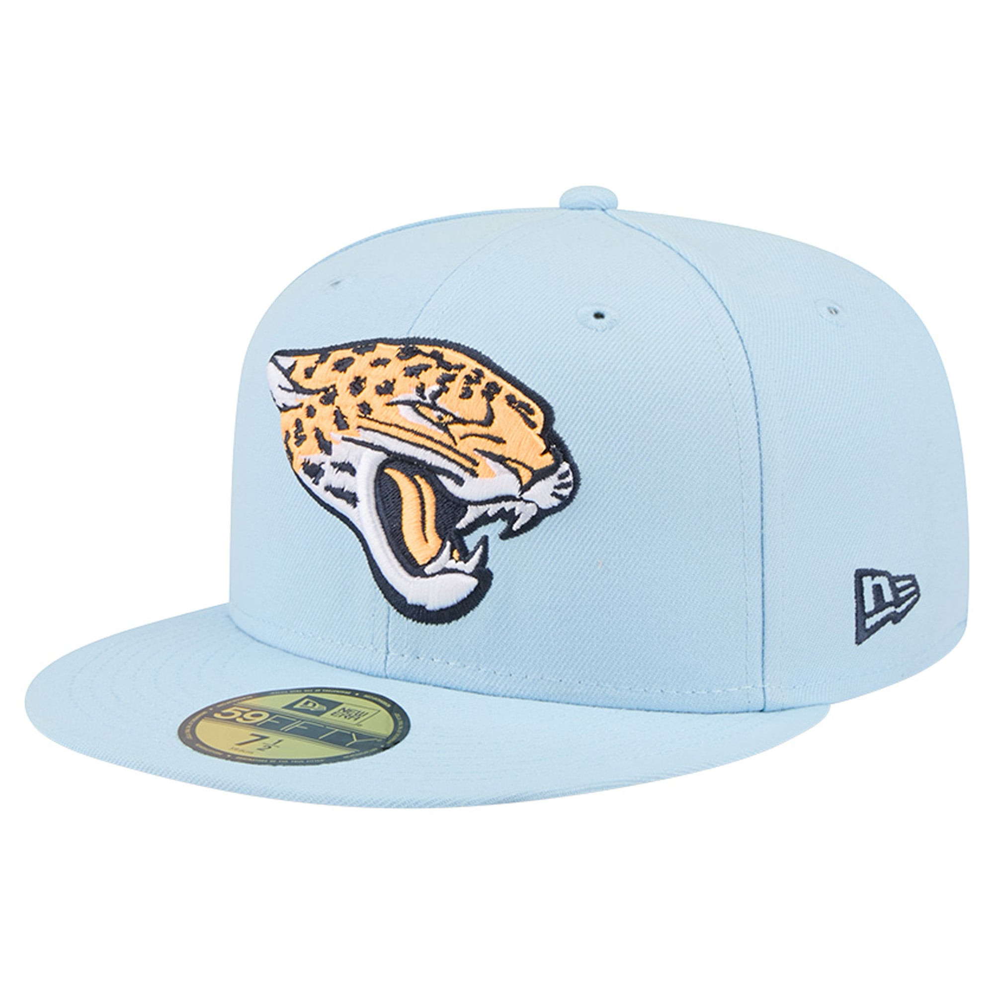 Men's Jacksonville Jaguars New Era Coastal Blue 59FIFTY Fitted Hat | NFL Shop