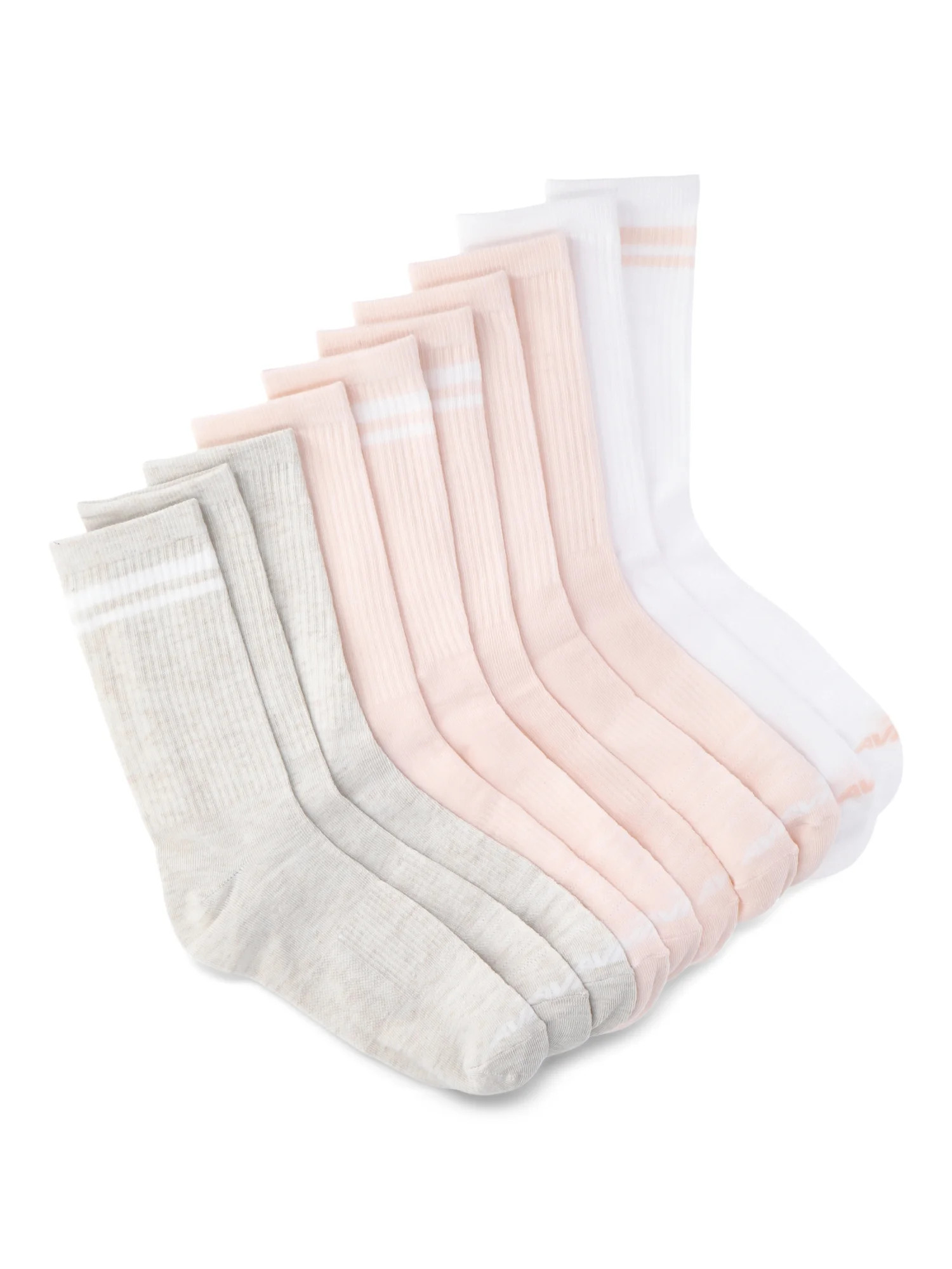 Avia Women's Performance Lightweight Crew Socks, 10-pack | Walmart (US)