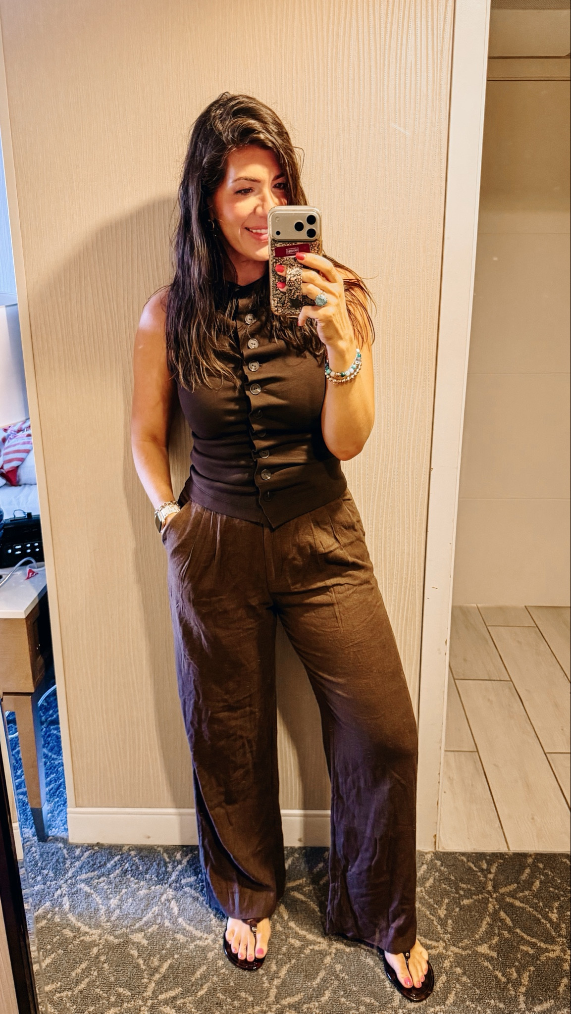 Spring break outfit
Medium button tank
29 curvy long linen pants


#LTKMidsize #LTKSaleAlert #LTKTall