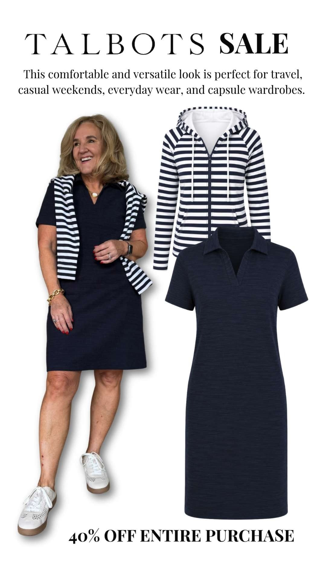 This Talbots outfit is the perfect combination of polished and practical. 

And right now, it's all part of the Talbots 40% OFF Entire Purchase Sale! 🫶🏻 

 #LTKootd #LTKOver40 #LTKSaleAlert