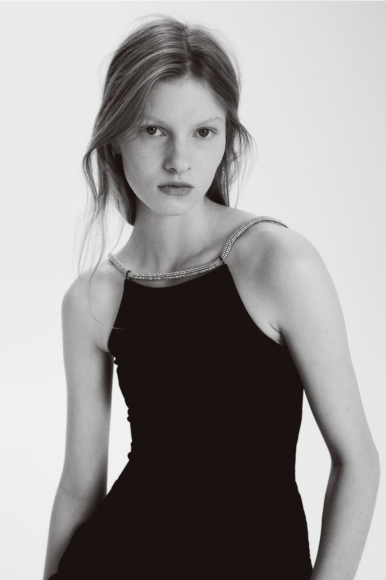 Rhinestone-strap body | H&M (UK, MY, IN, SG, PH, TW, HK)