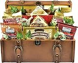 The V.I.P. - Very Large Gourmet Gift Basket in Wooden Trunk, Overflowing with Candies, Cookies, Chee | Amazon (US)