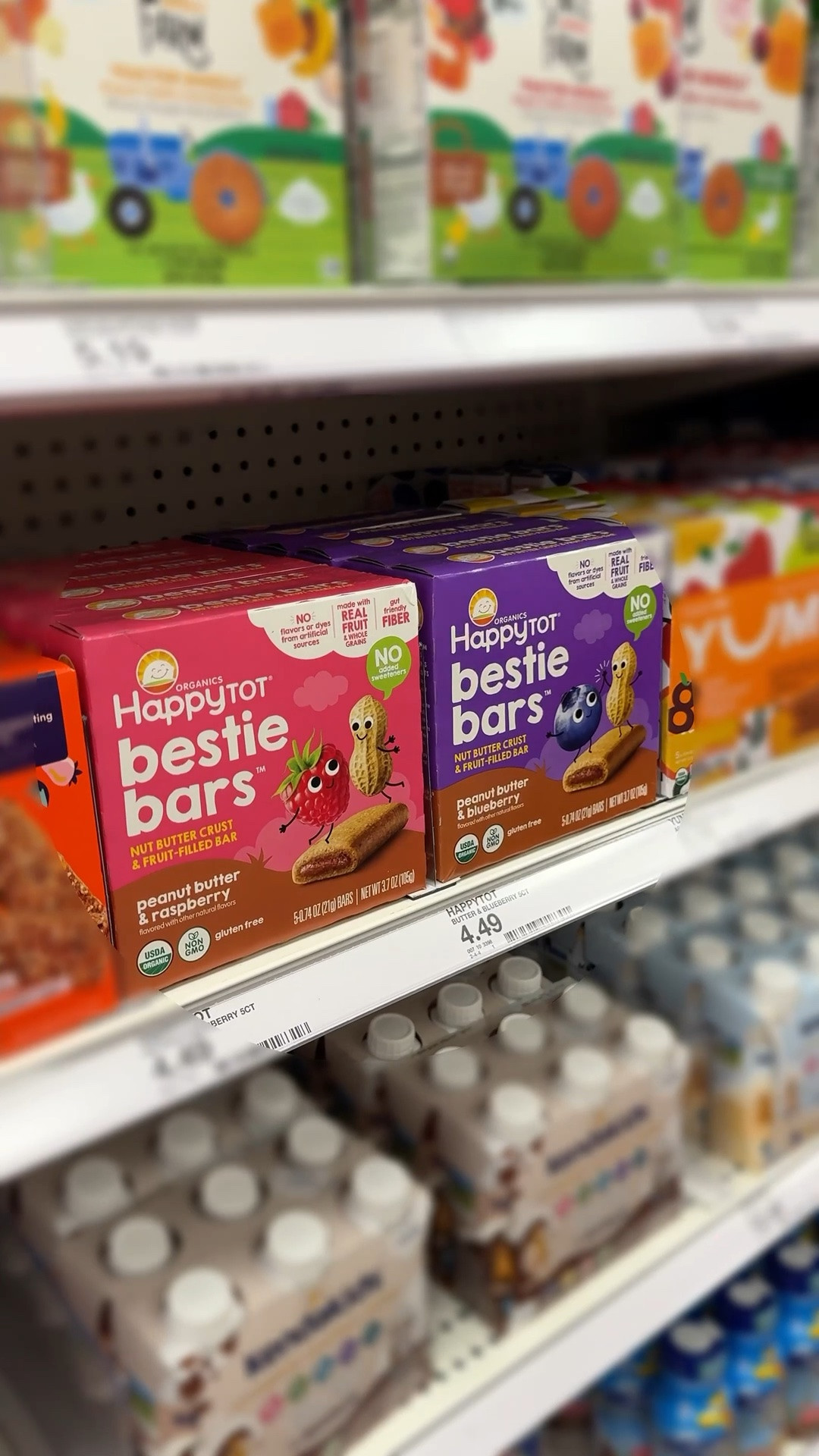 #AD The Holy Grail of toddler snacks has officially been found at Target!
I finally found a snack that tastes good AND has incredible ingredients. The Happy Baby
Organics Bestie Bars are a game changer—they are hey’re PBJ inspired bars made with no
added sweeteners, just real organic fruit and nut butter. And the cookies are multi grain with 1g of added sugar* per serving 
We also love the multi-grain cookies that come in 6 fun shapes! Perfect for keeping the kids
entertained and full while we're out enjoying the sun. @happyfamilyorganics @target
Tap the photo to shop our Target snack haul directly!
*Happy Tot products are for ages 2 and up.
#targetfinds #TargetStyle #LTKbaby #LTKkids #LTKfamily #TargetPartner #target
#HappyBabyOrganics #HappyBabyTarg

#LTKfoodie #LTKmomlife #LTKBaby