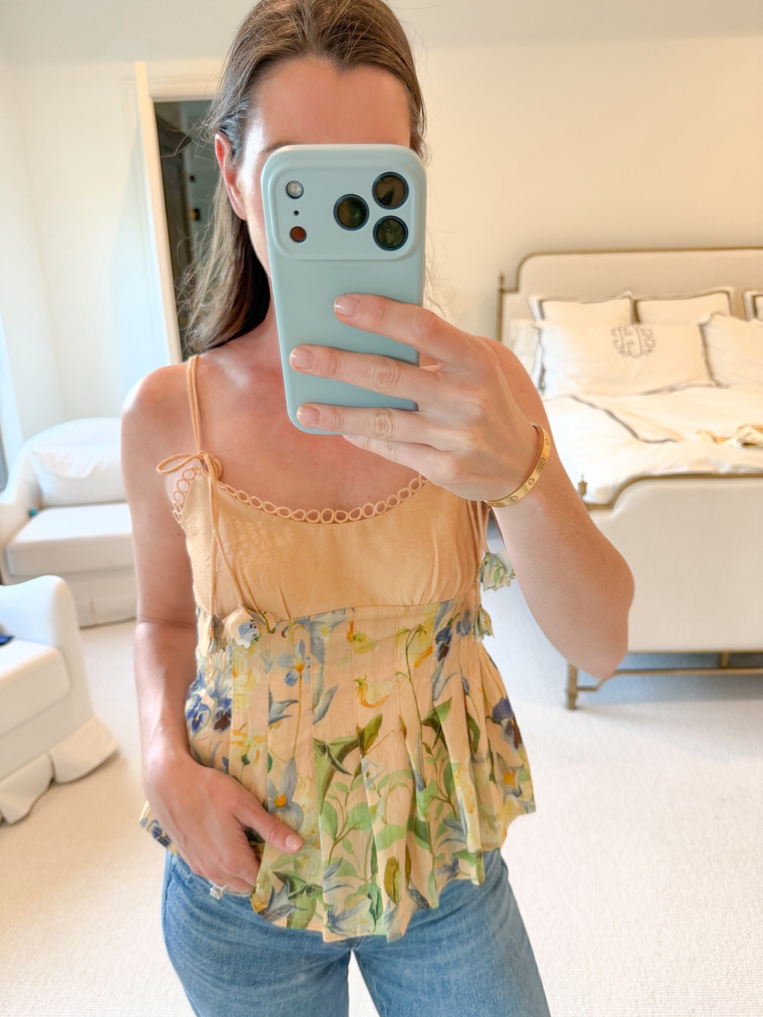 Under $100 floral top & matching skirt #shopbop

#LTKSaleAlert #LTKootd