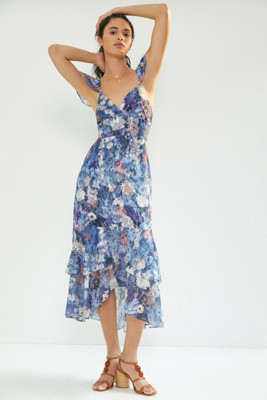 Ruffled Midi Dress | Anthropologie (US)