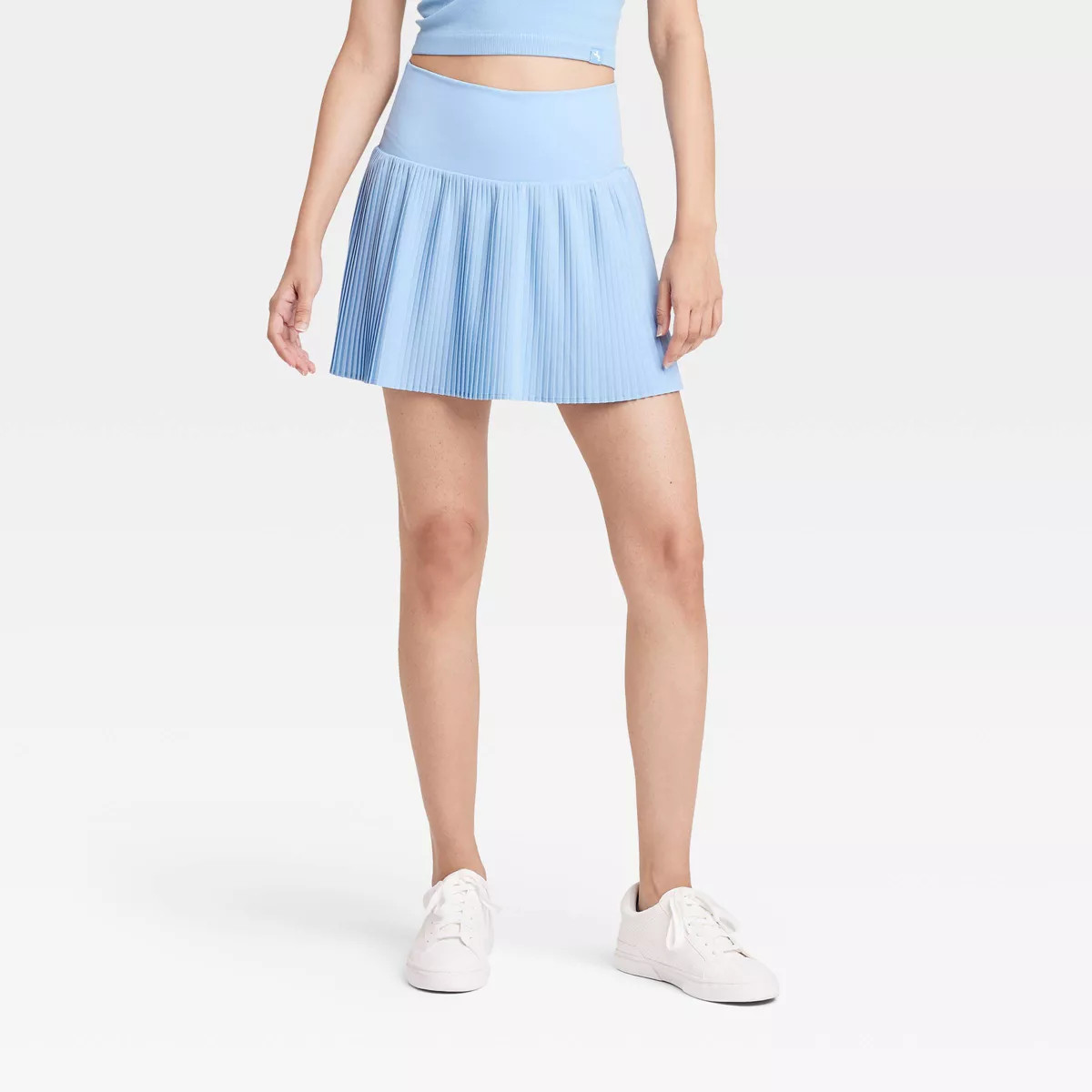 Women's Mini Pleated High-Rise Skort - JoyLab™ Light Blue XS | Target