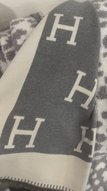 Designer blankets, designer inspired blankets, Hermes blankets  

#LTKFindsUnder100 #LTKHome #LTKFindsUnder50