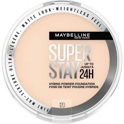 Maybelline Super Stay Matte 24HR Hybrid Pressed Powder Foundation - 120 - 0.21 oz | Target
