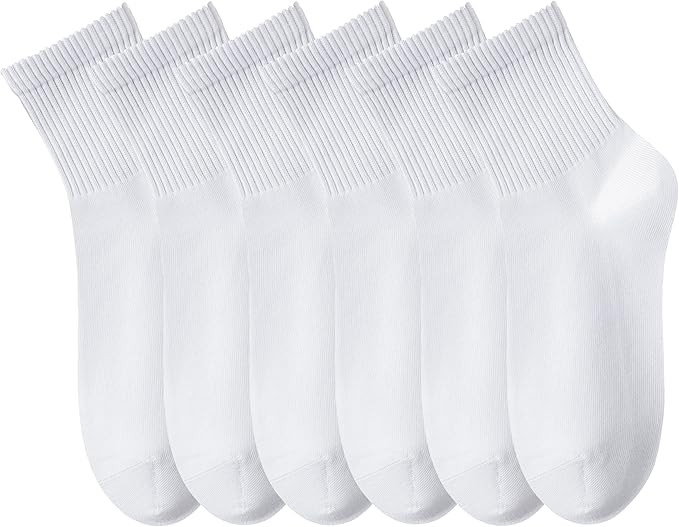 MAGIARTE Womens Mini Crew Ankle Socks Athletic Casual Cotton Socks for Women | Amazon (US)