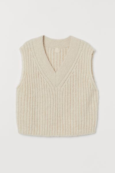 Ribbed Sweater Vest | H&M (US + CA)