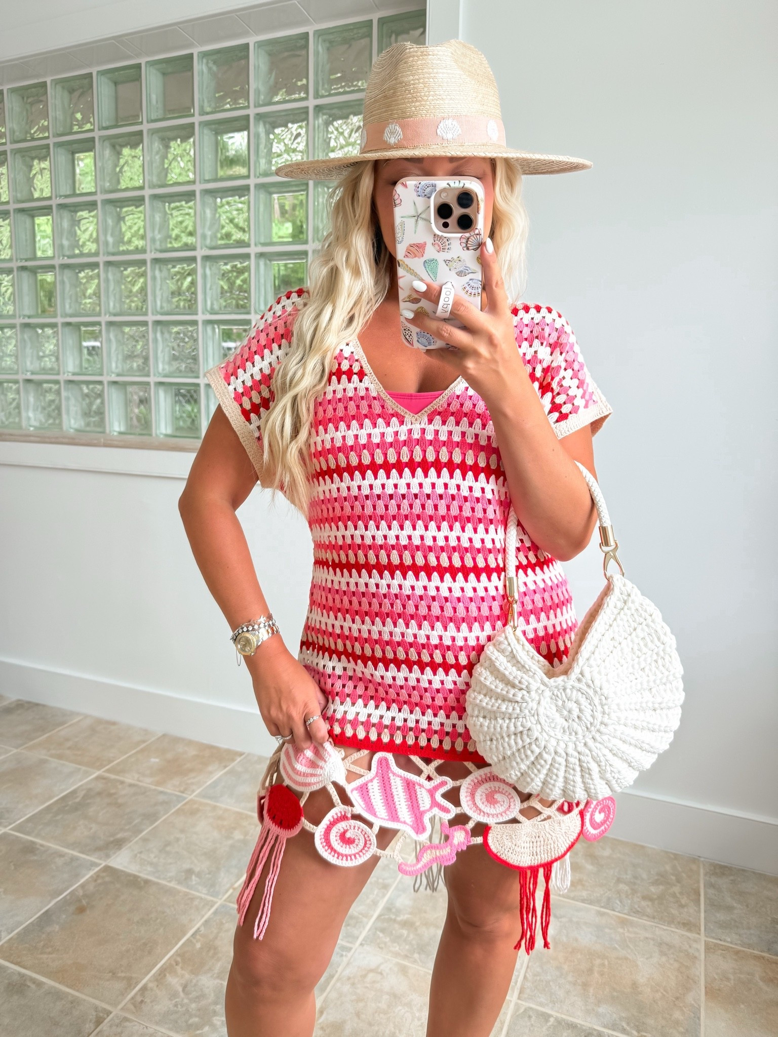 This crochet coverup is so fun & comes in multiple colors!

#LTKootd #LTKSwim #LTKTravel