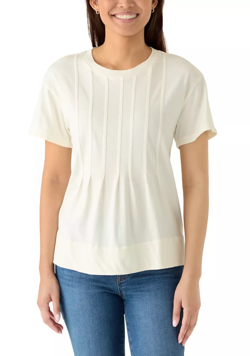 Women's Pleated T-Shirt | Belk