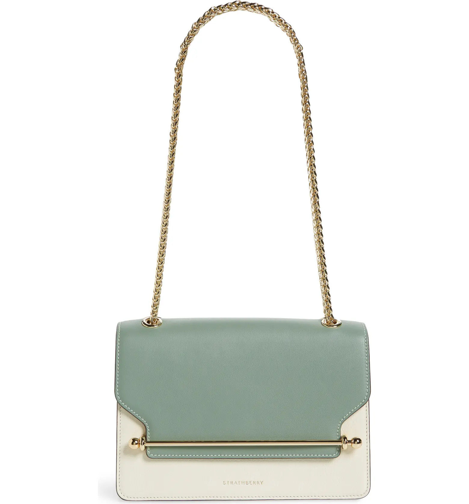 Strathberry East/West Tricolor Calfskin Leather Crossbody Bag | Nordstrom | Nordstrom