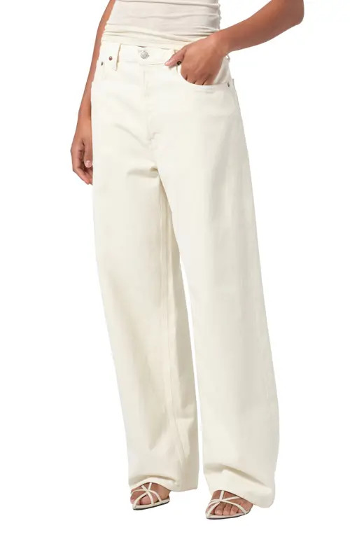 AGOLDE Low Slung Baggy Jeans in Solar at Nordstrom, Size 25 | Nordstrom