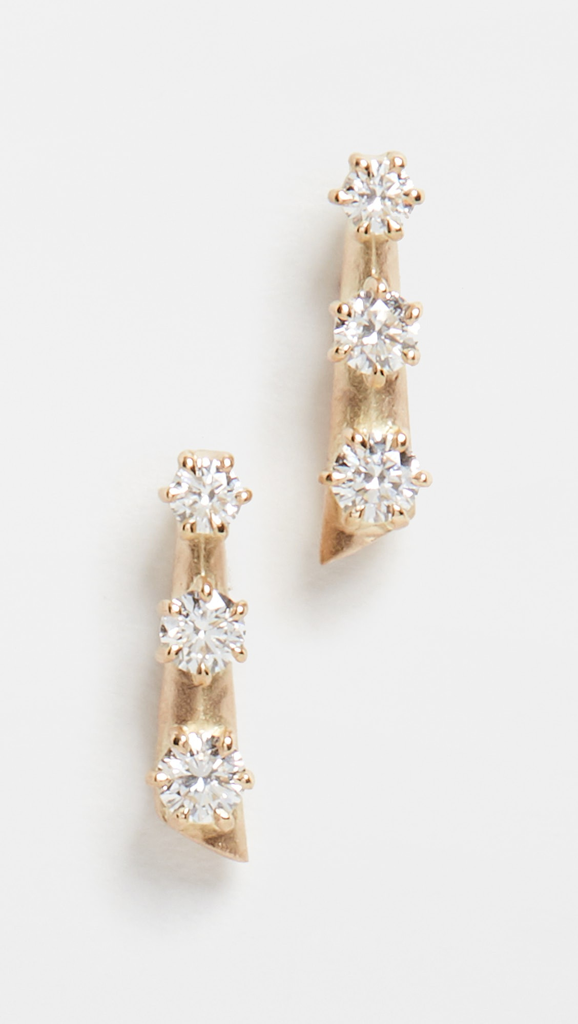 18k Kismet Bar Studs | Shopbop