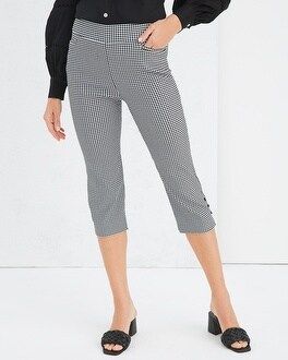 Brigitte So Slimming Gingham Capri | Chico's