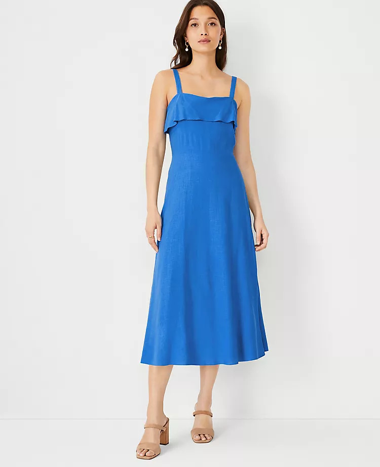 Midi Flare Dress | Ann Taylor (US)