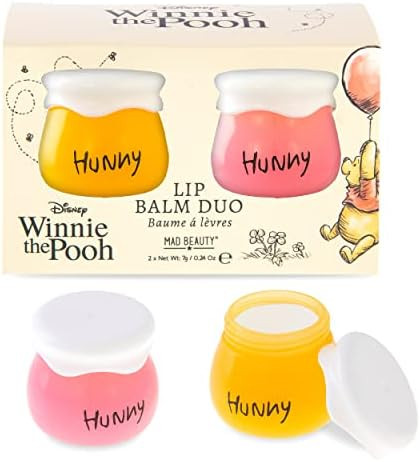 Disney Winnie the Pooh Hunny Honeypot Lip Balm Duo, Vanilla & Honey Lip Balms, Keep by Your Side ... | Amazon (US)