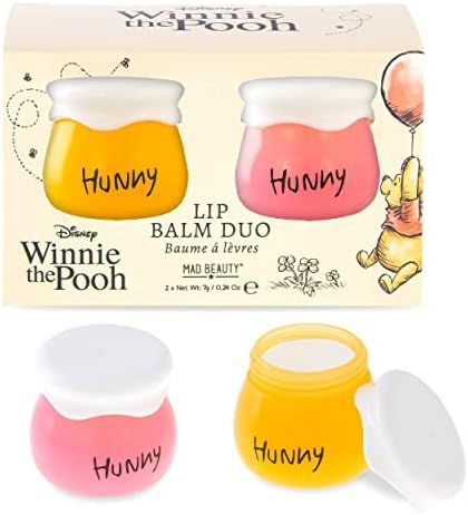 Disney Winnie the Pooh Hunny Honeypot Lip Balm Duo, Vanilla & Honey Lip Balms, Keep by Your Side ... | Amazon (US)