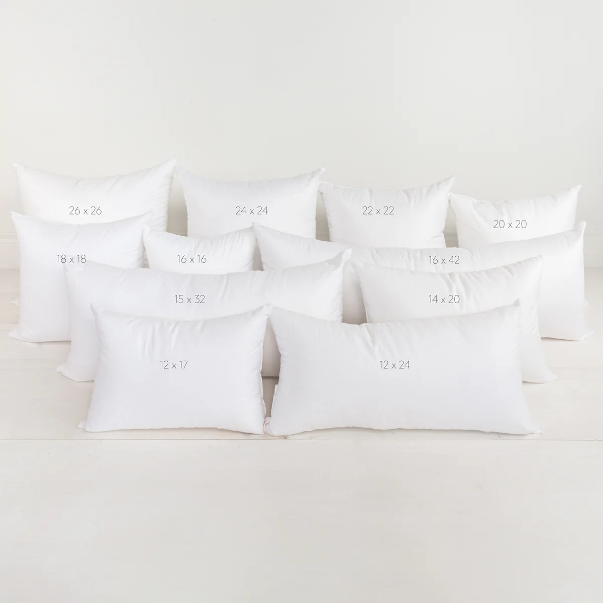 Faux Down Pillow Inserts | Tonic Living