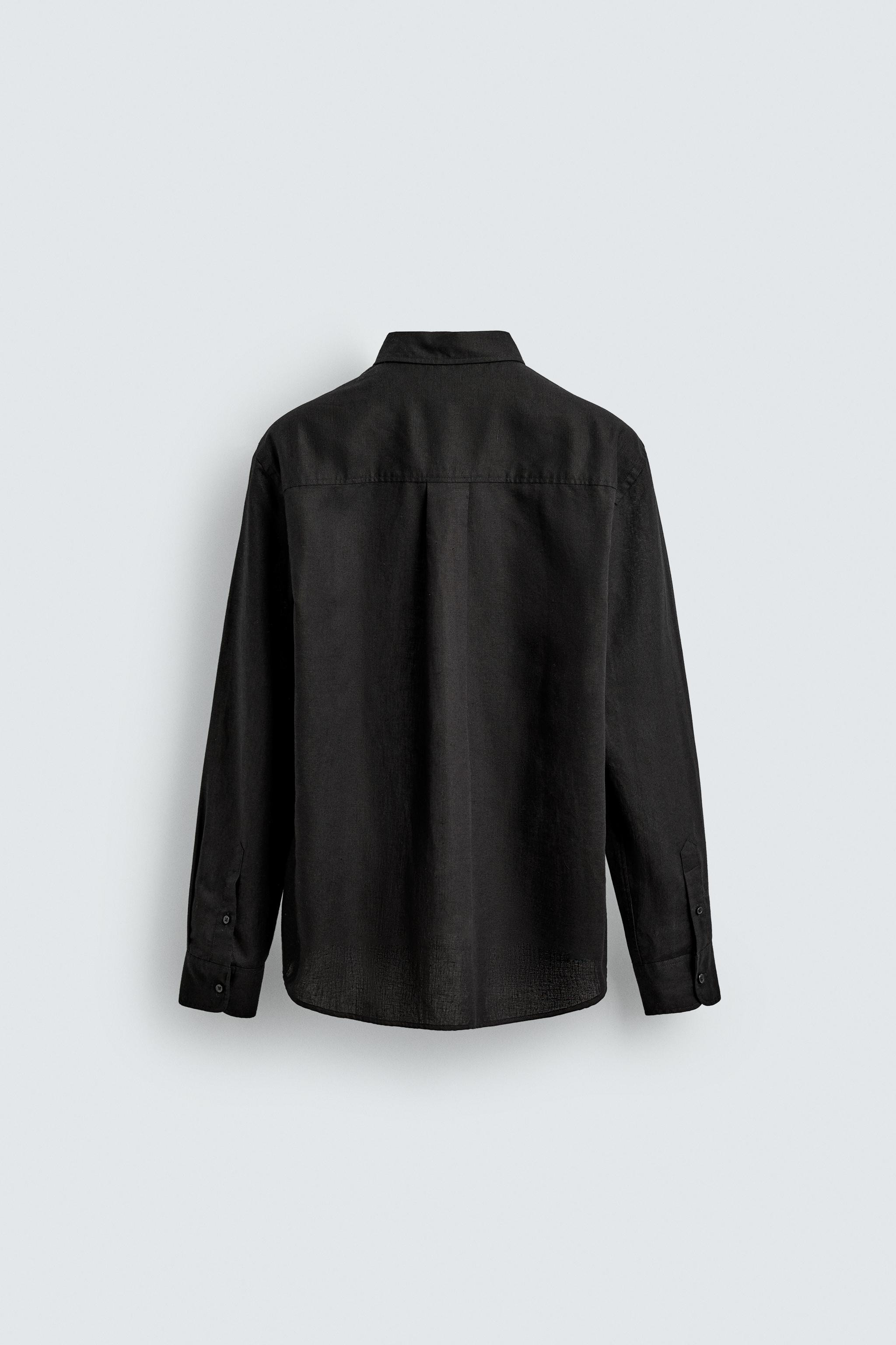 REGULAR FIT LINEN - COTTON SHIRT | Zara US