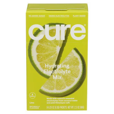 Cure Lime Drink Mix - Pack of 8/.29 oz | Target