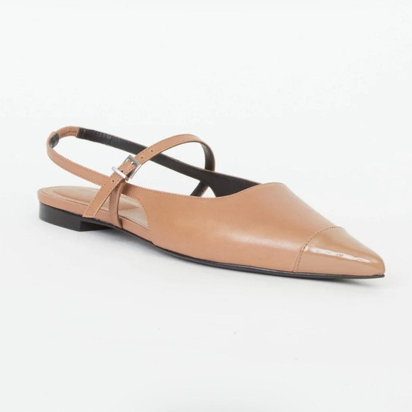 NEW Jonathan Simkhai ADA LEATHER MINI BUCKLE FLATS | Poshmark