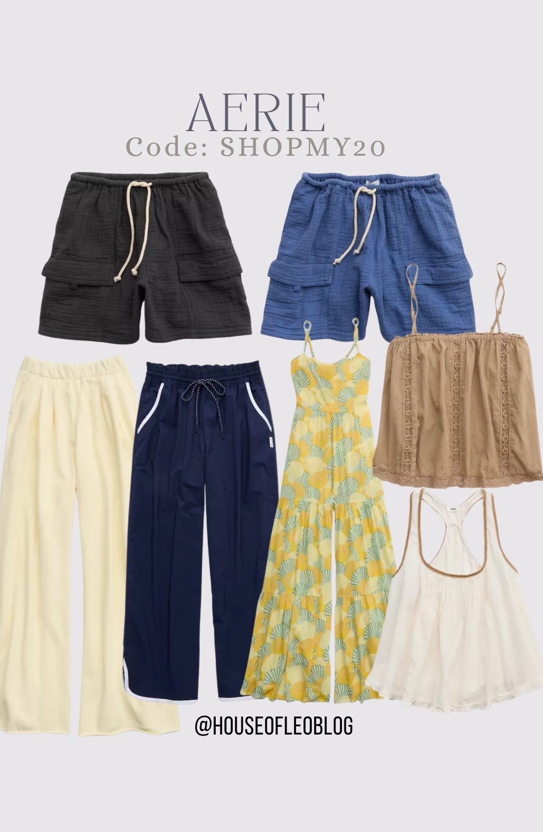 Code SHOPMY20. New at aerie

#LTKSaleAlert