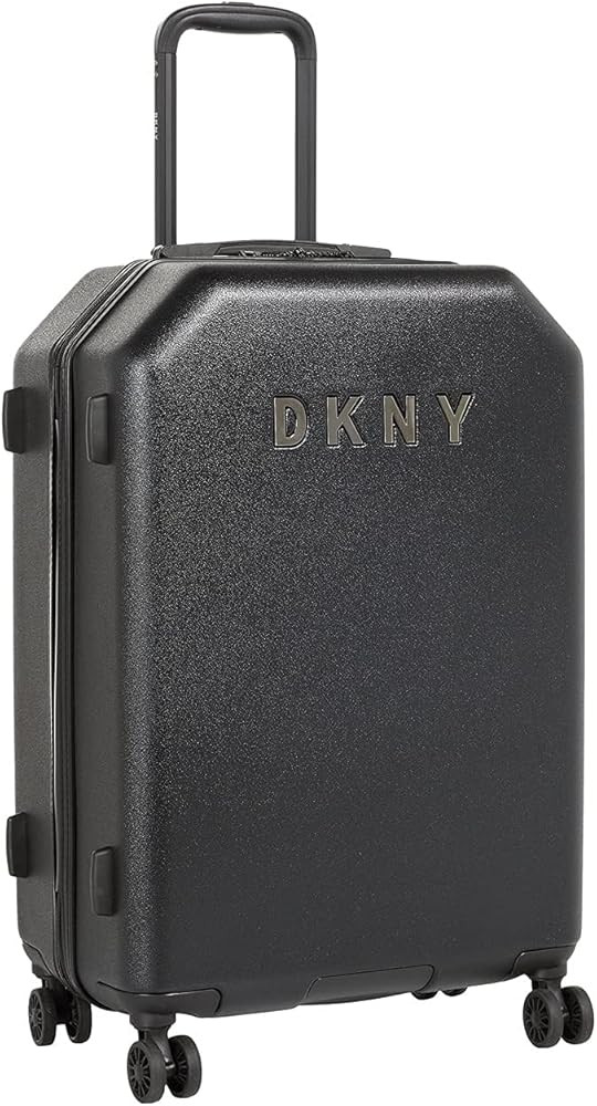 DKNY Luggage, us_luggage, DKO0A Hardside Spinner with ABS+PC Casing, Upright Luggage, Noir, One S... | Amazon (US)