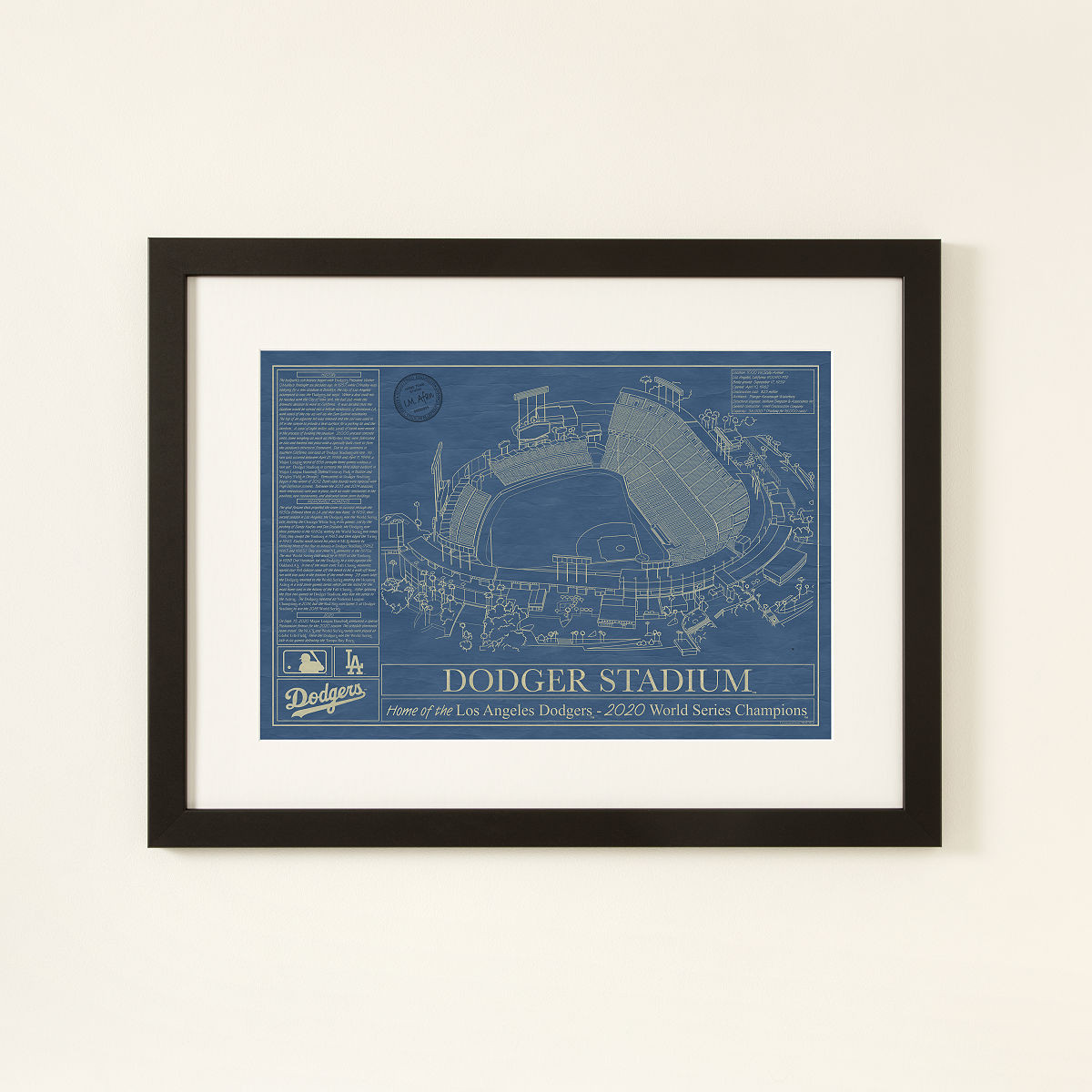 MLB Stadium Blueprints | UncommonGoods