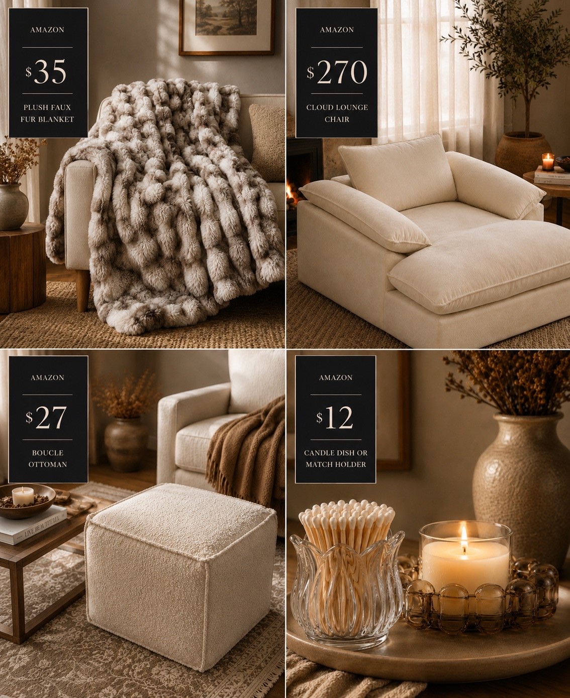 Shop Amazon cozy home fall decor and furniture finds! Cozy Amazon fall decor, cozy fall home.

Comment SHOP below to receive a DM with the link to this post on my LTK ⬇ https://liketk.it/6l4fC

#LTKHome #LTKSaleAlert #LTKSeasonal