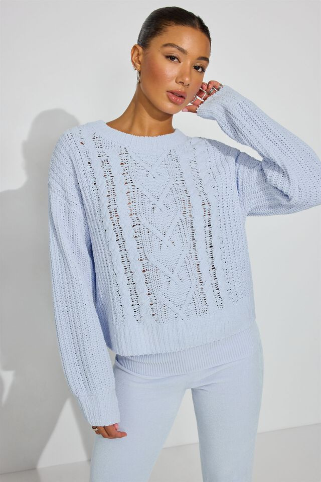 Chenille Oversized Sweater | Garage Clothing