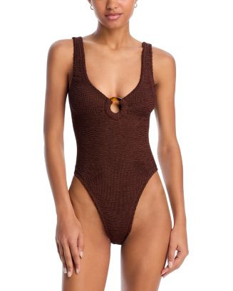Celine Crinkle One Piece Swimsuit | Bloomingdale's (US)