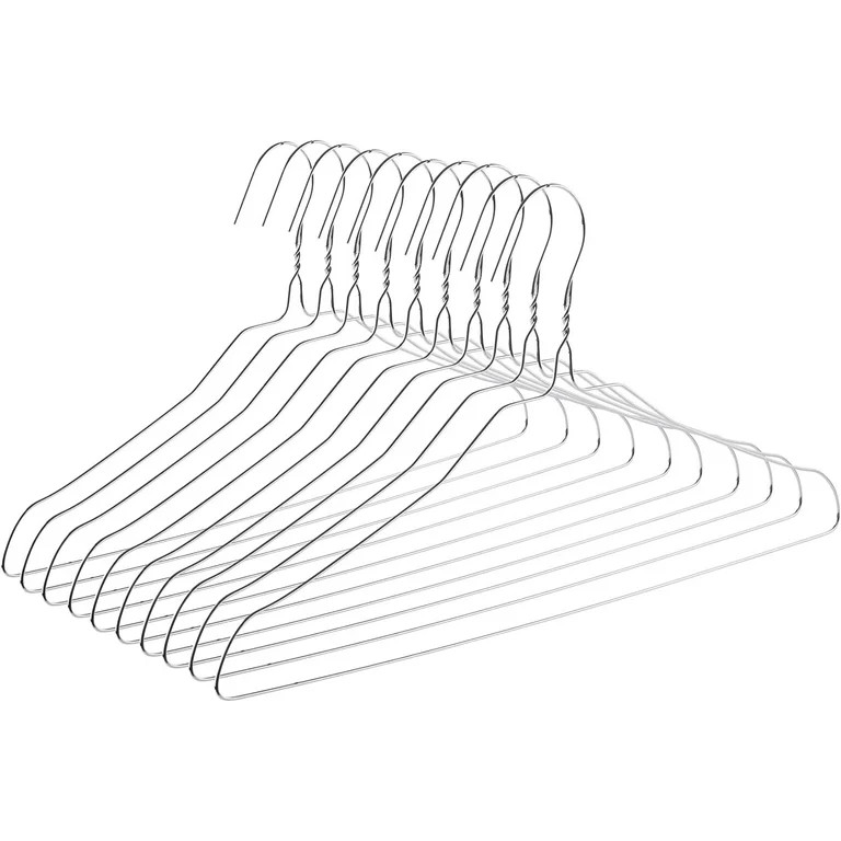 Mr. Pen Wire Metal Clothing Hangers, 10 Pack | Walmart (US)