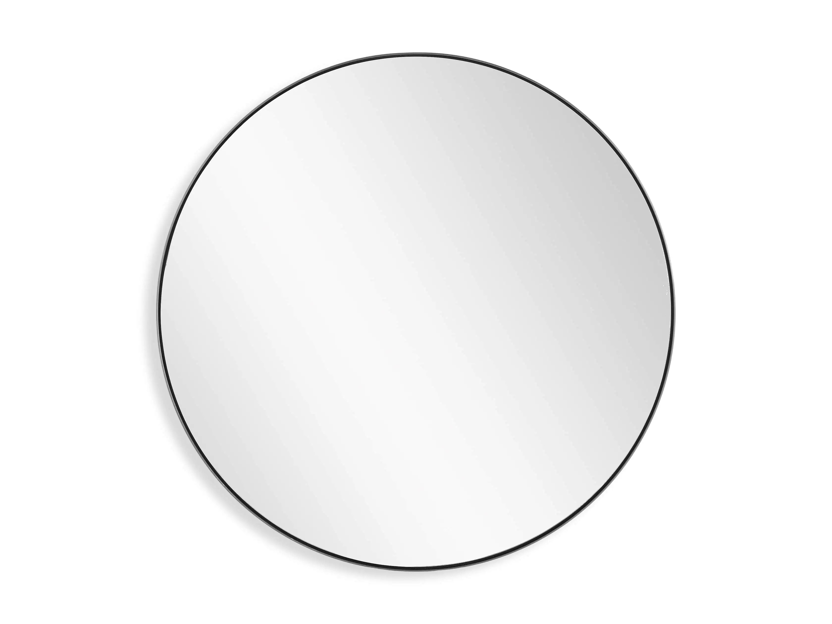 Linnea Round Mirror in Pewter | Arhaus