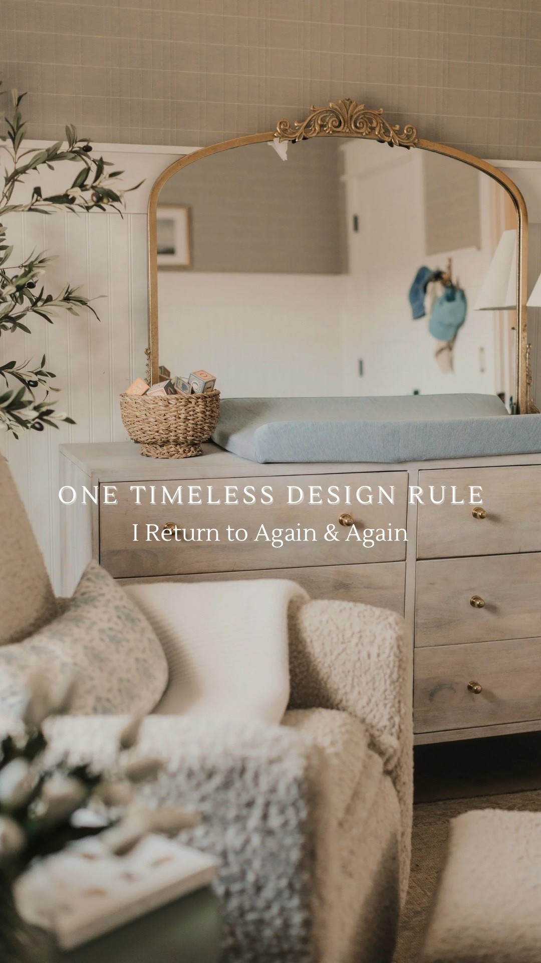 One timeless design rule I return to again and again. 

#LTKHome #LTKstorytime #LTKSeasonal