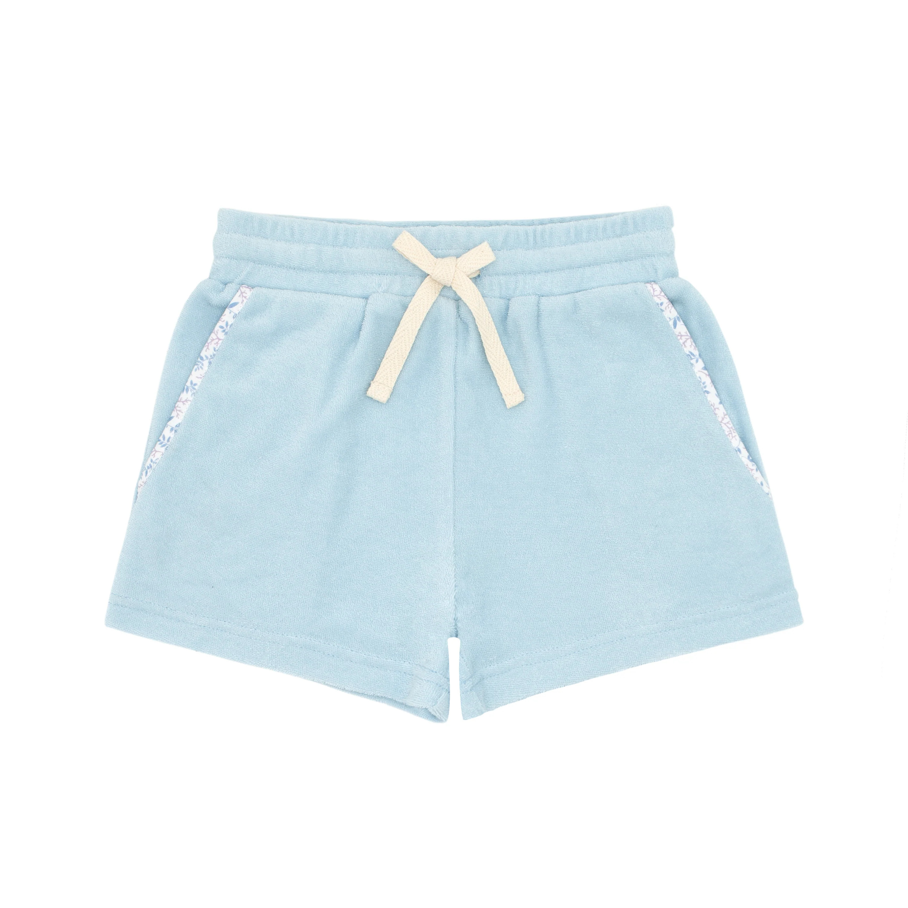 boys briland blue french terry short | minnow