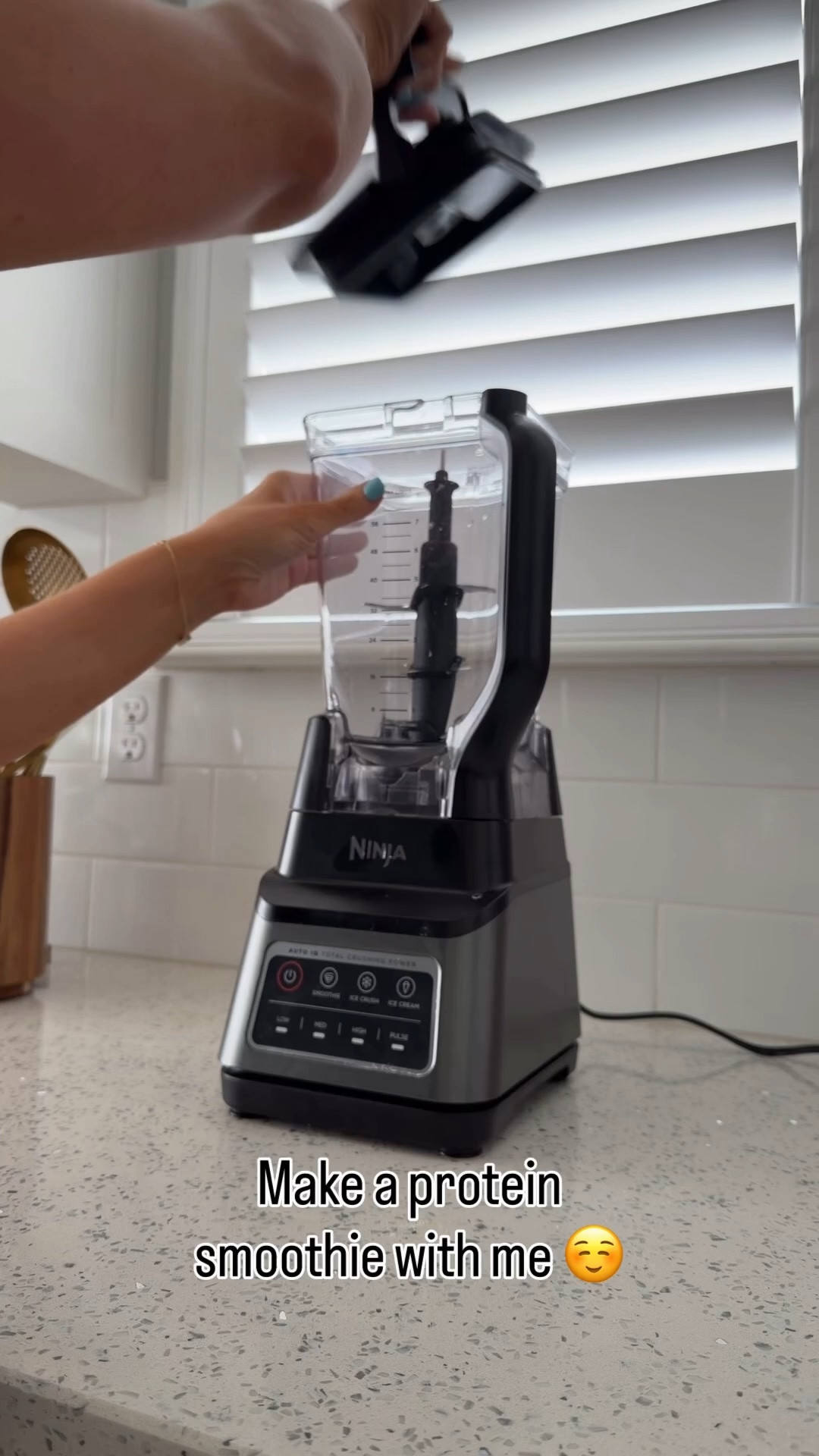 Linking the blender that we use in love! We got it as a shower gift from my grandmother last year and it is just the best ￼￼

#LTKdayinmylife #LTKfoodie